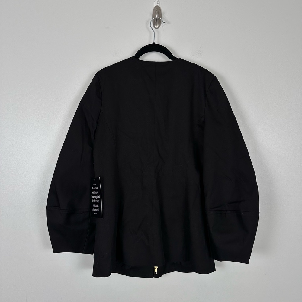 TUCKERNUCK Black Long Sleeve Structured Rhoda Tunic Top NEW - Picture 9 of 12